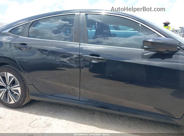 19XFC1F36GE045275 2016 HONDA CIVIC Black უკანა სალონის ხედი