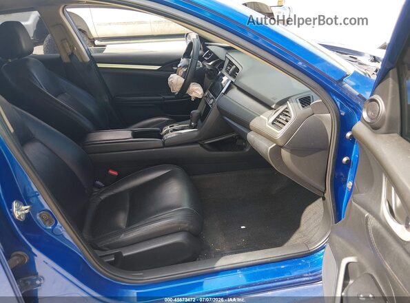 19XFC1F36HE021642 2017 HONDA CIVIC Синий Вид салона спереди