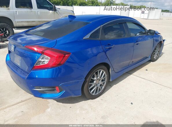 19XFC1F36HE021642 2017 HONDA CIVIC Синий Задняя правая четверть