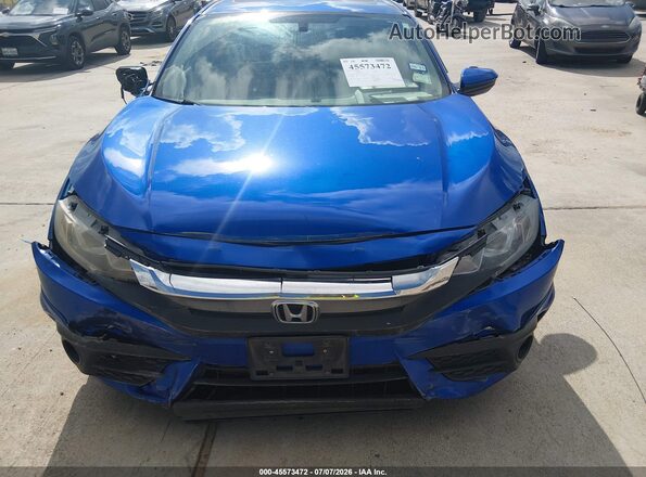 19XFC1F36HE021642 2017 HONDA CIVIC Синий Вид щитка приборов