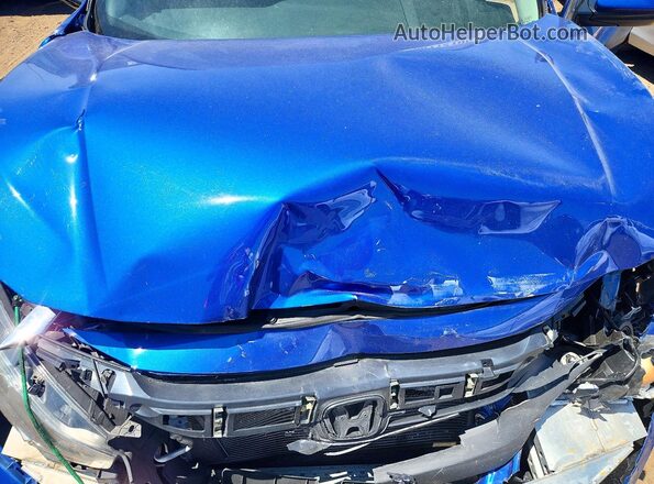 19XFC1F36JE001347 2018 HONDA CIVIC Blue Սալոնի հետևի տեսք