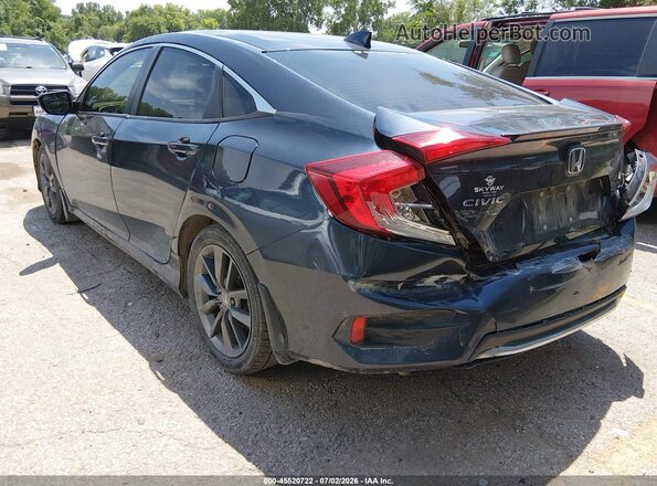 19XFC1F36LE007541 2020 HONDA CIVIC Blue Rear left