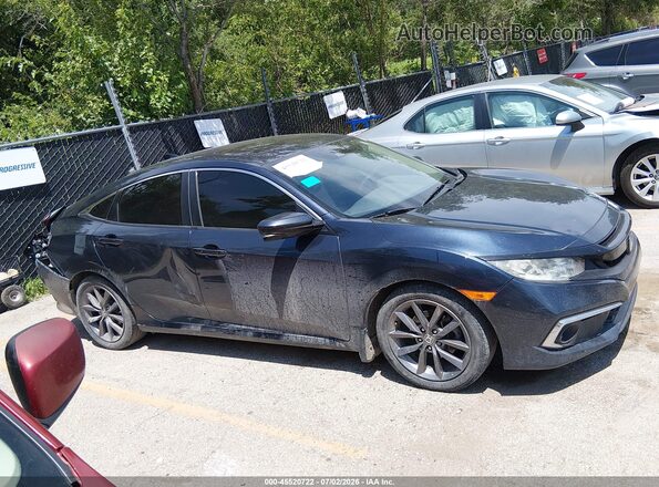 19XFC1F36LE007541 2020 HONDA CIVIC Blue Rear interior view