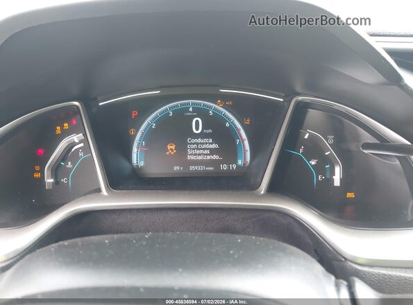 19XFC1F36LE025196 2020 HONDA CIVIC White Вид задніх сидінь