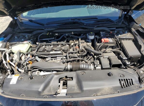 19XFC1F36LE202782 2020 HONDA CIVIC Black Widok wnętrza z tyłu