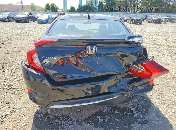 19XFC1F36LE202782 2020 HONDA CIVIC Black Widok z tyłu