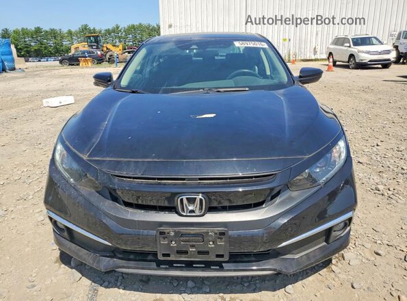 19XFC1F36LE202782 2020 HONDA CIVIC Black Widok z przodu