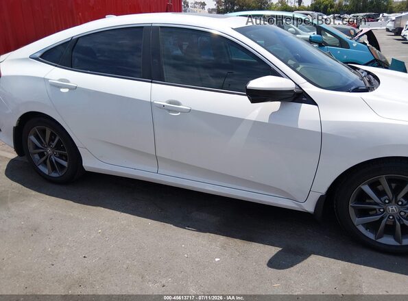 19XFC1F36LE204788 2020 HONDA CIVIC White Widok wnętrza z tyłu