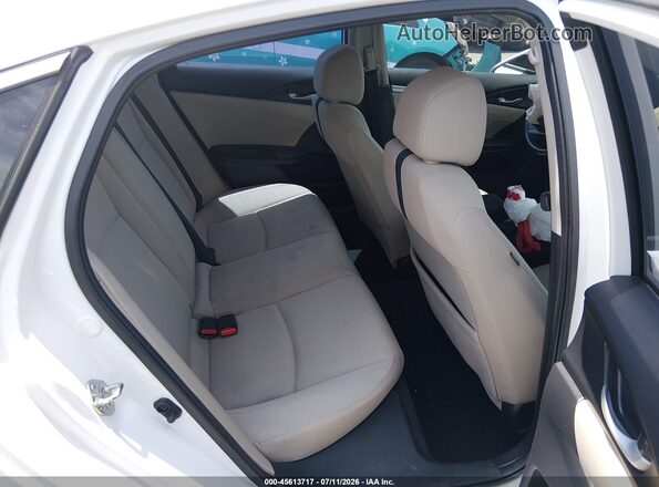 19XFC1F36LE204788 2020 HONDA CIVIC White Widok naklejki z numerem VIN