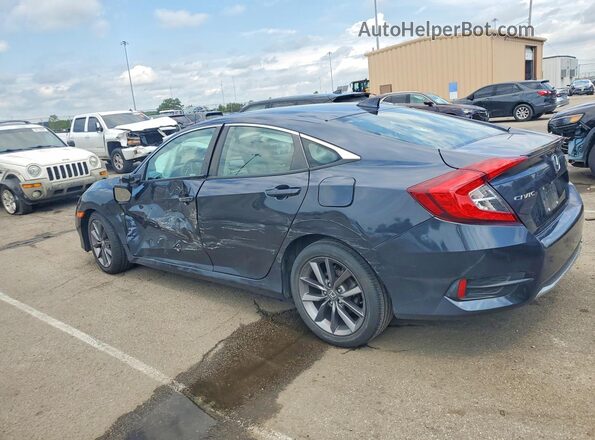 19XFC1F36ME001353 2021 HONDA CIVIC Blue Задня ліва чверть