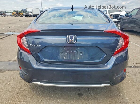 19XFC1F36ME001353 2021 HONDA CIVIC Blue Вид ззаду