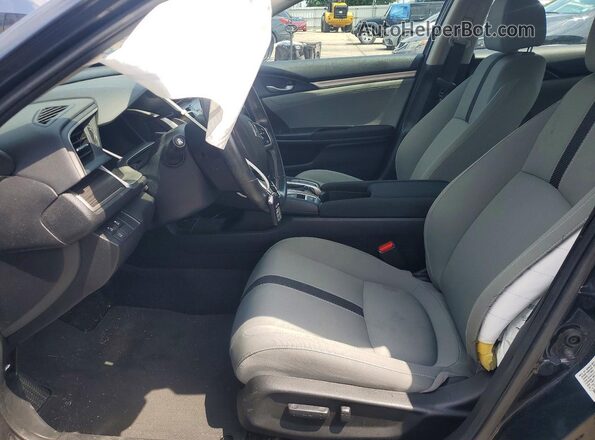 19XFC1F36ME001353 2021 HONDA CIVIC Blue Вид салону спереду