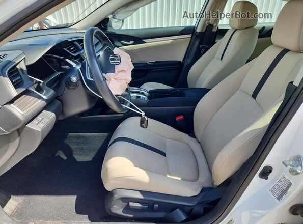 19XFC1F36ME003877 2021 HONDA CIVIC White Vista interior delantera