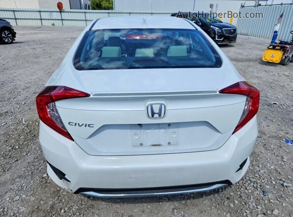 19XFC1F36ME003877 2021 HONDA CIVIC White Vista trasera