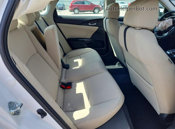 19XFC1F36ME003877 2021 HONDA CIVIC White Vista de los asientos traseros