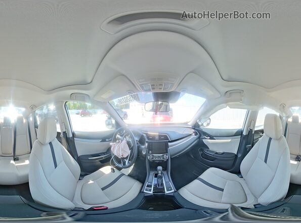 19XFC1F36ME003877 2021 HONDA CIVIC White Vista de la etiqueta del VIN