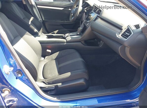 19XFC1F37GE219631 2016 HONDA CIVIC Blue Front interior view
