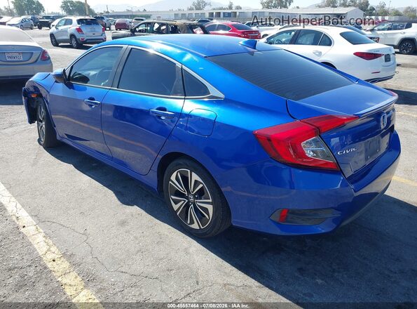19XFC1F37GE219631 2016 HONDA CIVIC Blue Rear left