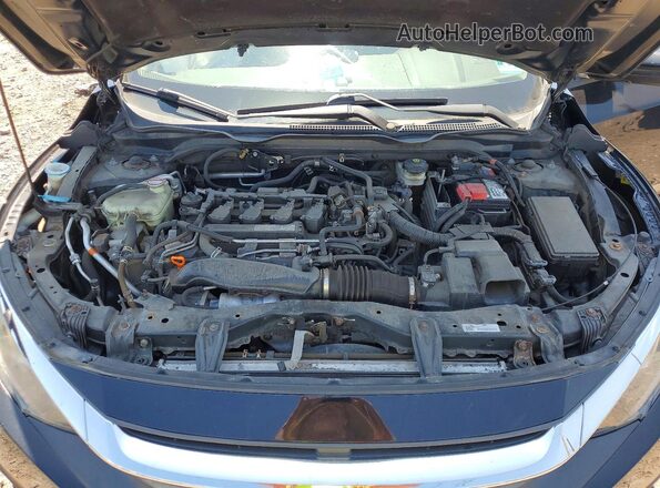 19XFC1F37HE201227 2017 HONDA CIVIC Черный Вид задней части салона