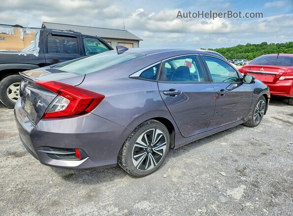 19XFC1F37HE210235 2017 HONDA CIVIC Gray Rear right