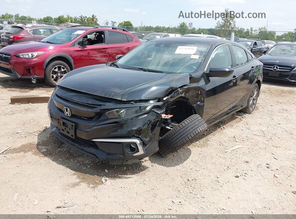 19XFC1F37KE007546 2019 HONDA CIVIC Black Vista tres cuartos delantera izquierda