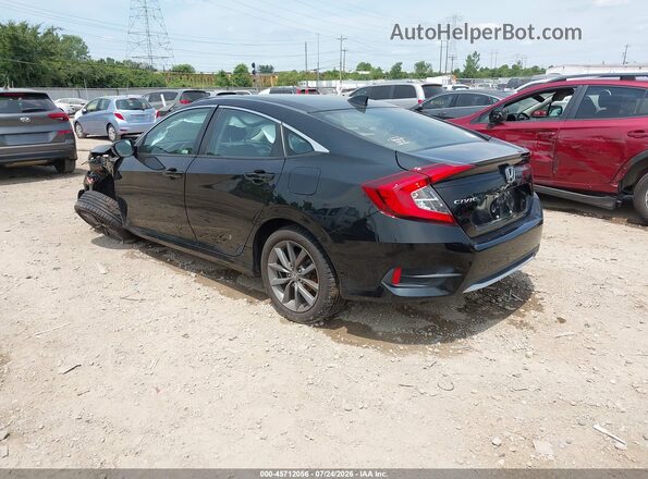 19XFC1F37KE007546 2019 HONDA CIVIC Black Trasero izquierdo