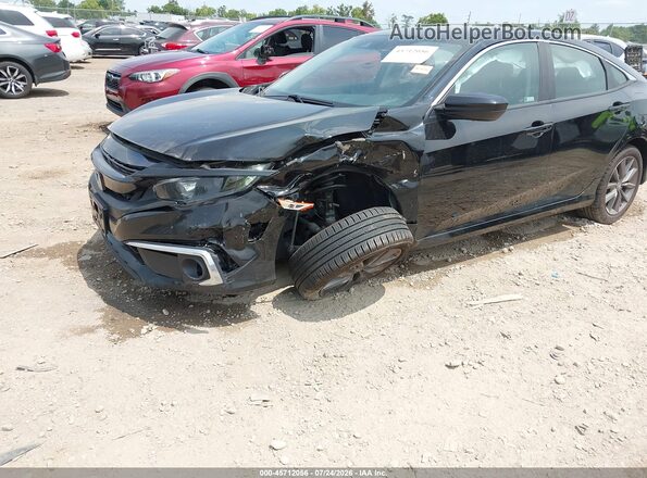 19XFC1F37KE007546 2019 HONDA CIVIC Black Vista frontal