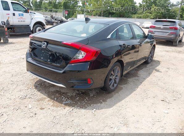 19XFC1F37KE007546 2019 HONDA CIVIC Black Trasero derecho