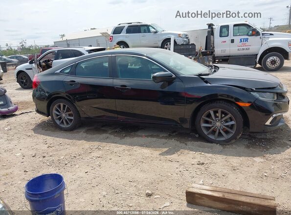 19XFC1F37KE007546 2019 HONDA CIVIC Black Vista interior trasera