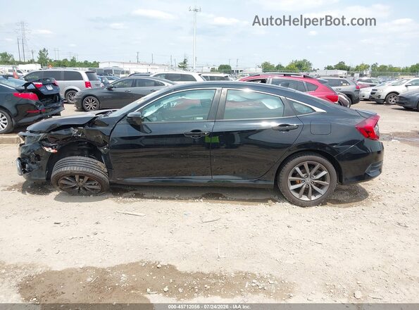 19XFC1F37KE007546 2019 HONDA CIVIC Black Vista interior de 360 grados