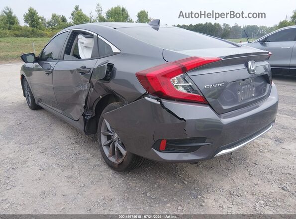 19XFC1F37KE201896 2019 HONDA CIVIC Серый Задняя левая четверть