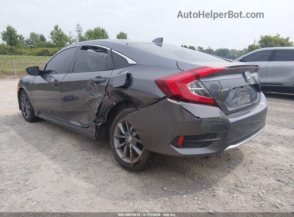 19XFC1F37KE201896 2019 HONDA CIVIC Серый Вид спереди