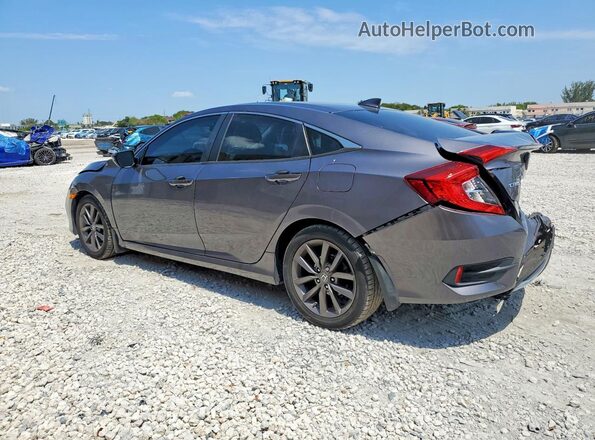 19XFC1F37LE014269 2020 HONDA CIVIC Gray Հետևի ձախ