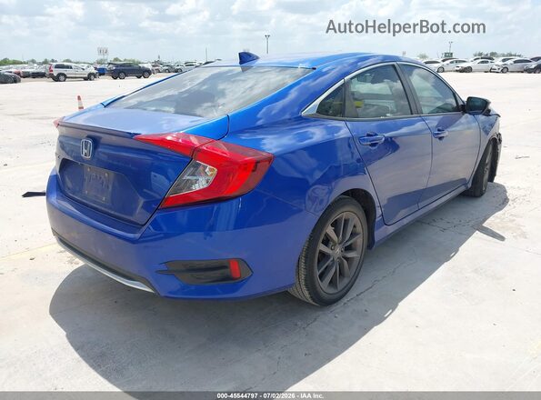 19XFC1F37LE019956 2020 HONDA CIVIC Blue Հետևի աջ