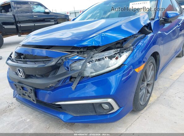 19XFC1F37LE019956 2020 HONDA CIVIC Blue Դիմացի տեսք