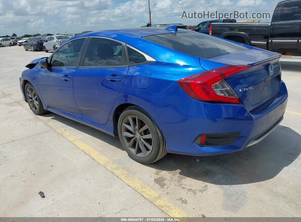 19XFC1F37LE019956 2020 HONDA CIVIC Blue Հետևի ձախ