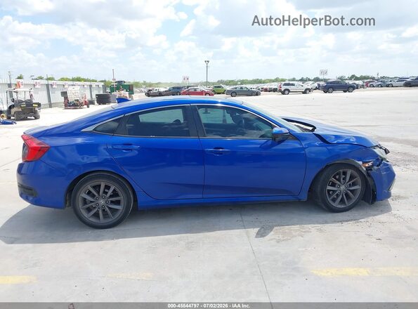 19XFC1F37LE019956 2020 HONDA CIVIC Blue Սալոնի 360 աստիճան տեսք