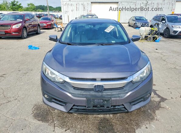 19XFC1F38GE021964 2016 HONDA CIVIC Gray Vista frontal