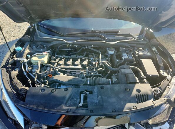 19XFC1F38GE028428 2016 HONDA CIVIC Black Вид задньої частини салону