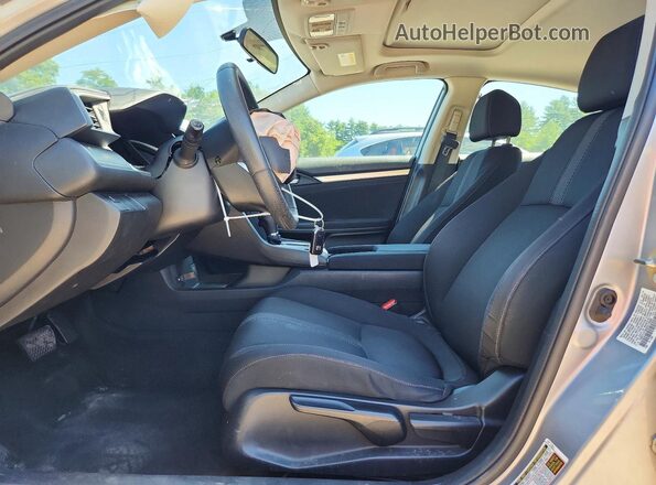19XFC1F38GE214504 2016 HONDA CIVIC Silver Widok wnętrza z przodu
