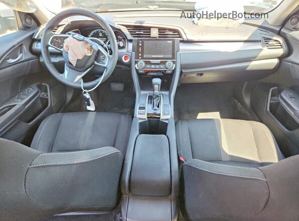 19XFC1F38GE214504 2016 HONDA CIVIC Silver Widok deski rozdzielczej