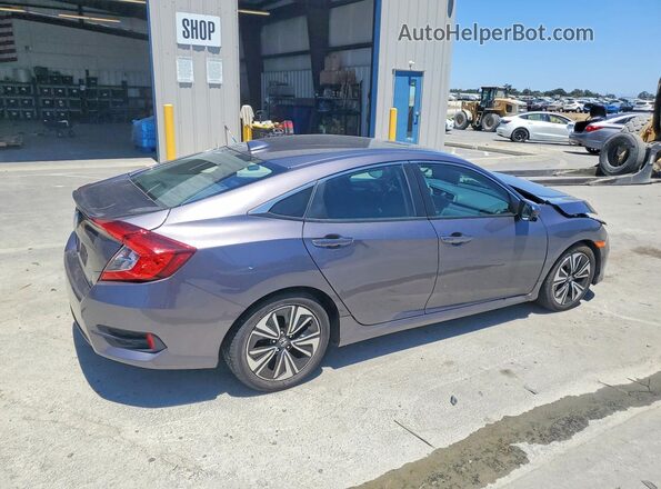 19XFC1F38GE221906 2016 HONDA CIVIC Gray Tył prawy