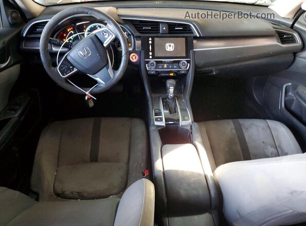 19XFC1F38GE222201 2016 HONDA CIVIC Gray Widok deski rozdzielczej