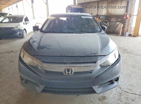 19XFC1F38GE222201 2016 HONDA CIVIC Gray Widok z przodu