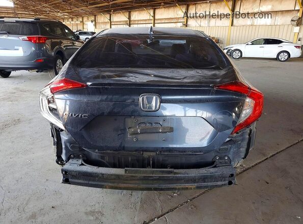 19XFC1F38GE222201 2016 HONDA CIVIC Gray Widok z tyłu