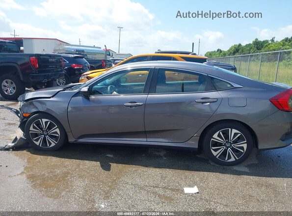 19XFC1F38HE000758 2017 HONDA CIVIC Gray 360 interior view