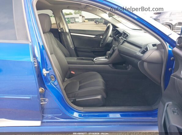 19XFC1F38HE014837 2017 HONDA CIVIC Blue წინა სალონის ხედი