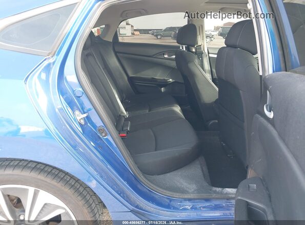 19XFC1F38HE014837 2017 HONDA CIVIC Blue VIN კოდის სტიკერის ხედი
