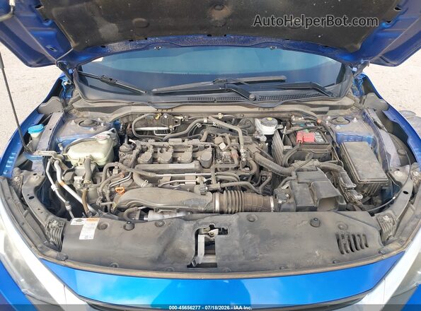 19XFC1F38HE014837 2017 HONDA CIVIC Blue უკანა ხედი