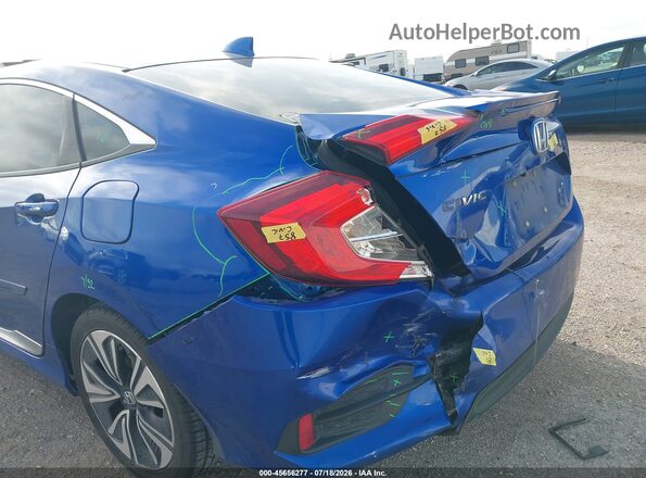 19XFC1F38HE014837 2017 HONDA CIVIC Blue წინა ხედი
